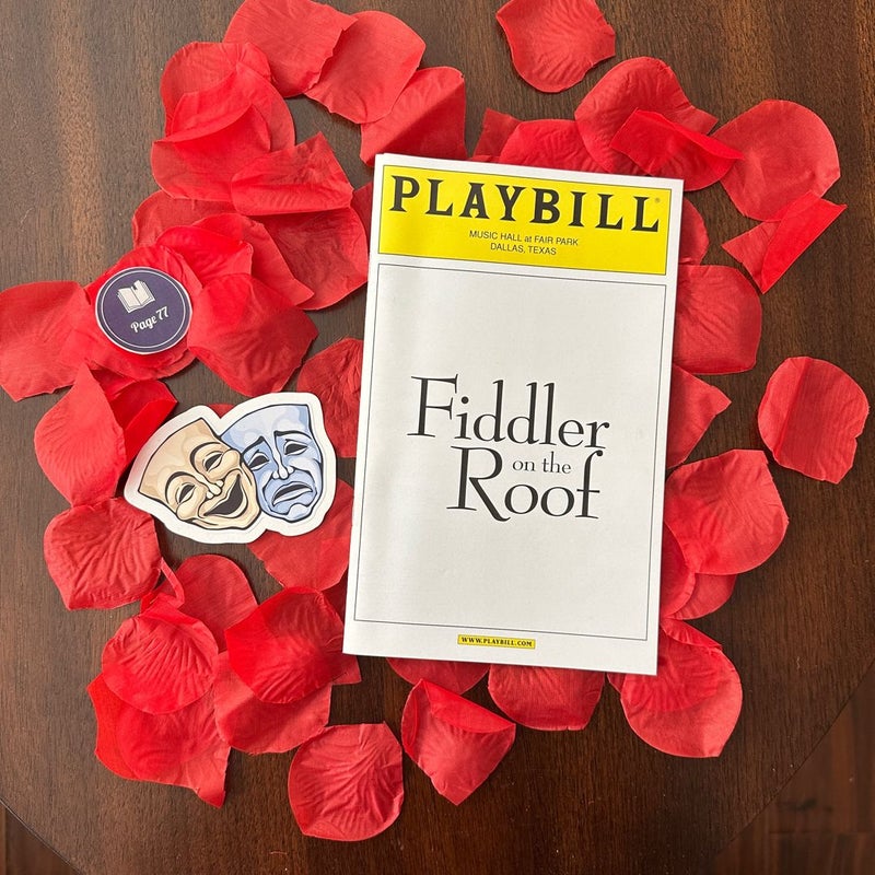 Playbill: Fiddler on the Roof