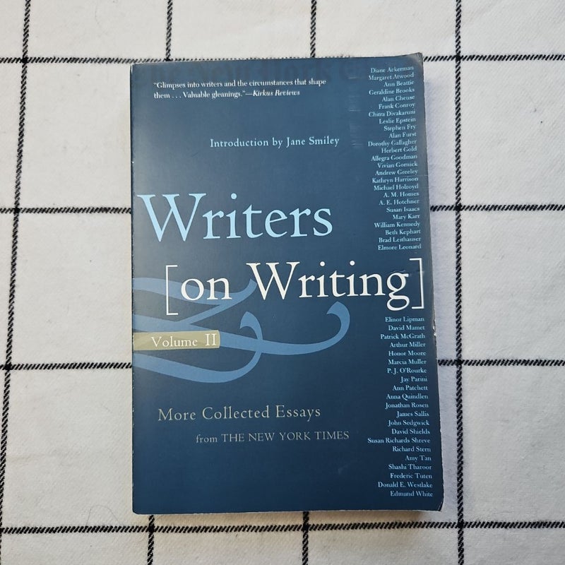 Writers on Writing, Volume II