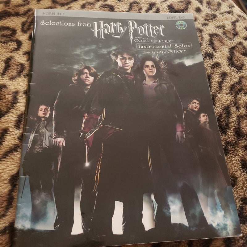 Selections from Harry Potter and the Goblet of Fire