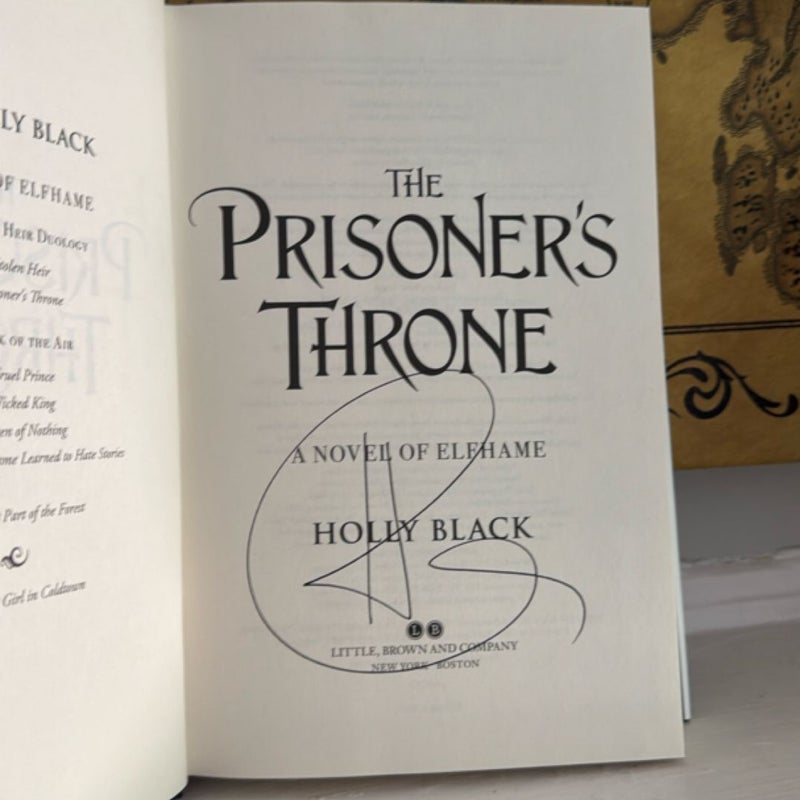 The Prisoner's Throne: Signed