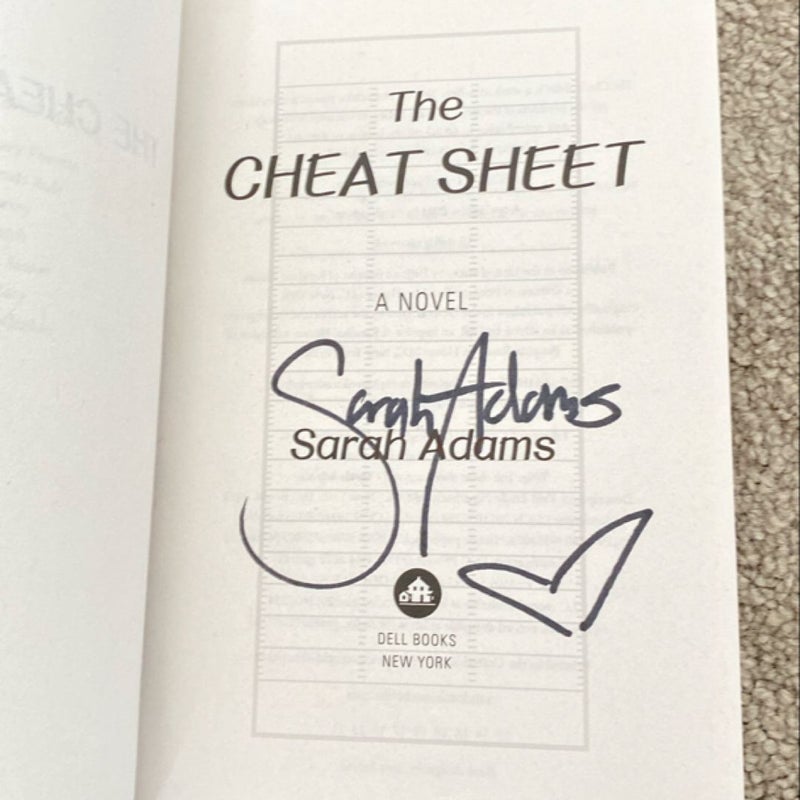 The Cheat Sheet (Signed)