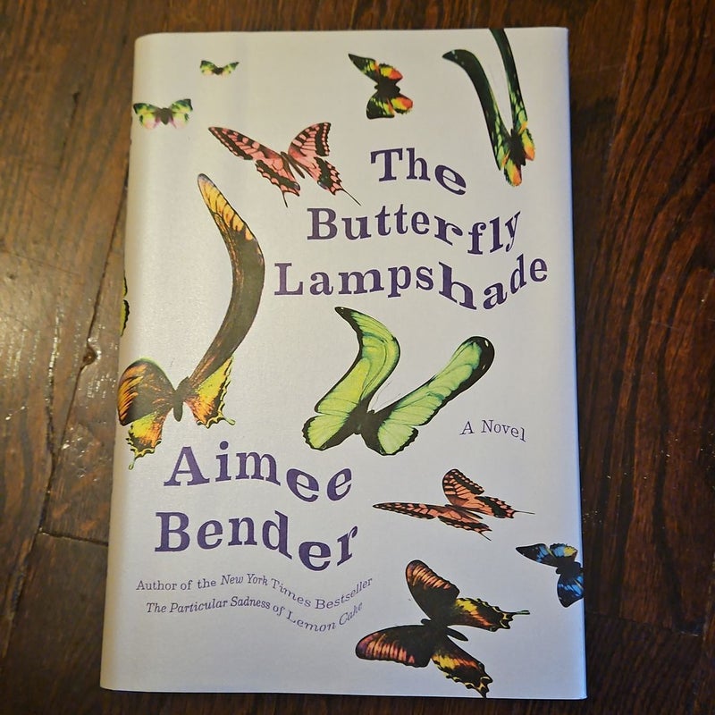 The butterfly lampshade