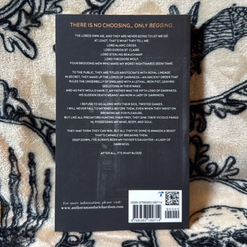Lords of Darkness (PERSONALIZED) 