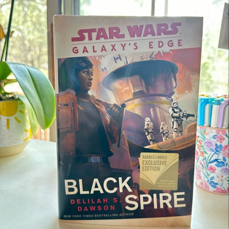 Star Wars Galaxy’s edge Black Spire (Barnes & Noble Exclusive Edition with Double sided Mini-poster inside) 