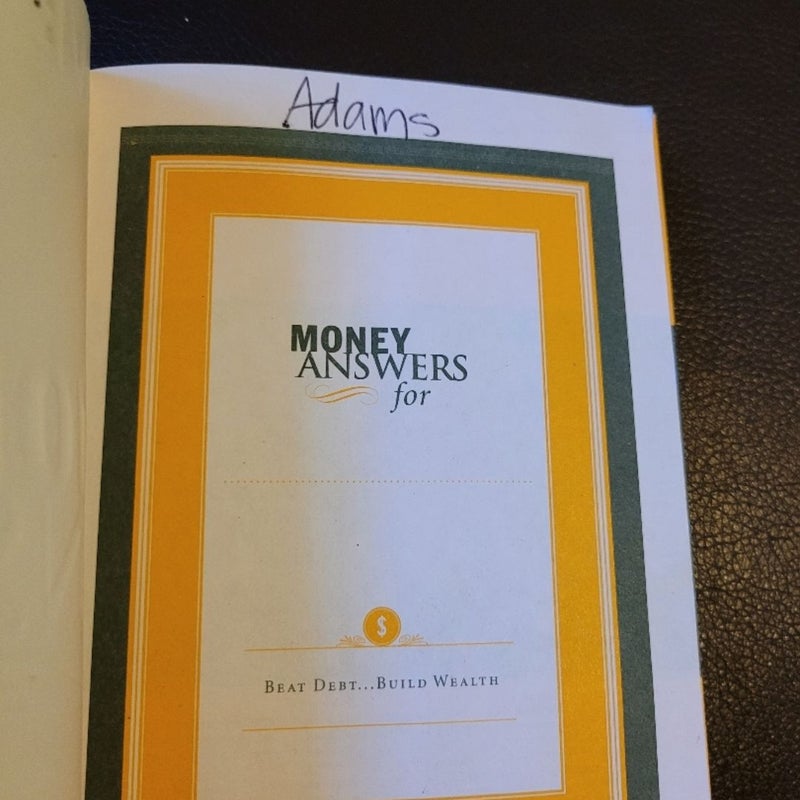 The Money Answer Book