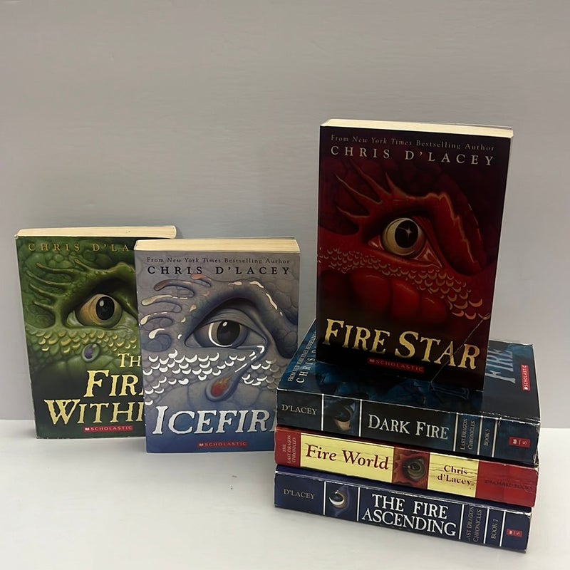 The Last Dragon Chronicles( Books 1-3,& 5-7)  Bundle: The Fire Within, IceFire, Fire Star, Dark Fire, Fire World, & The Fire Ascending