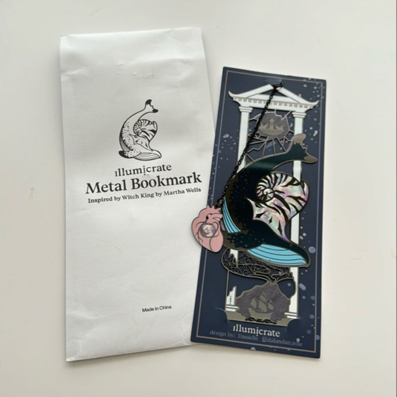 Illumicrate Metal Bookmark 