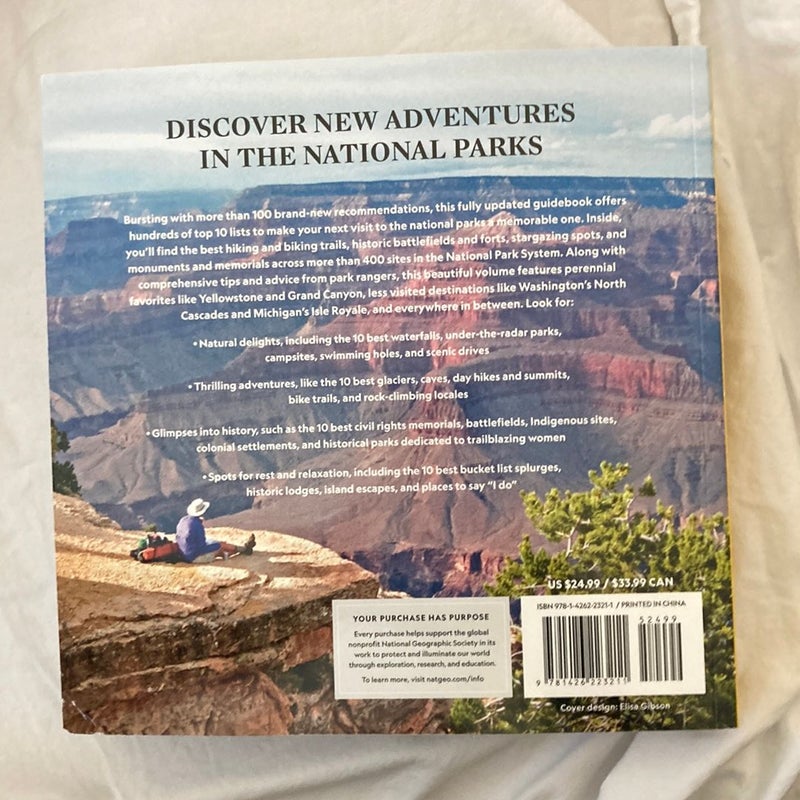 The 10 Best of Everything National Parks, 2nd Edition