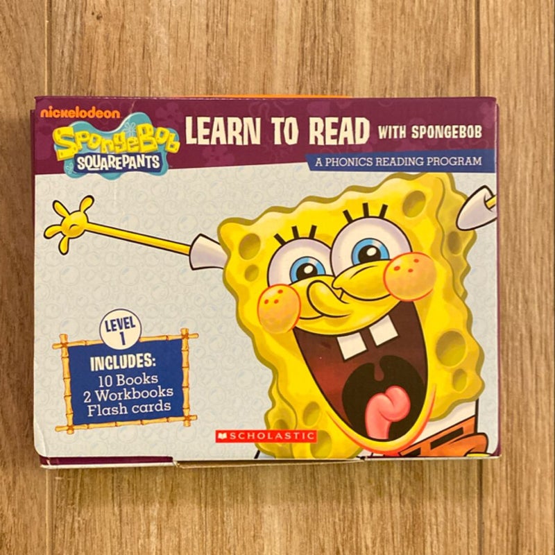 Learn to Read with SpongeBob: A Phonics Reading Program