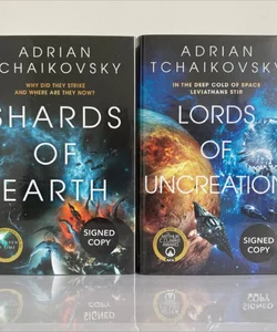 Shards of Earth & Lords of Uncreation Goldsboro SIGNED NUMBERED First Editions