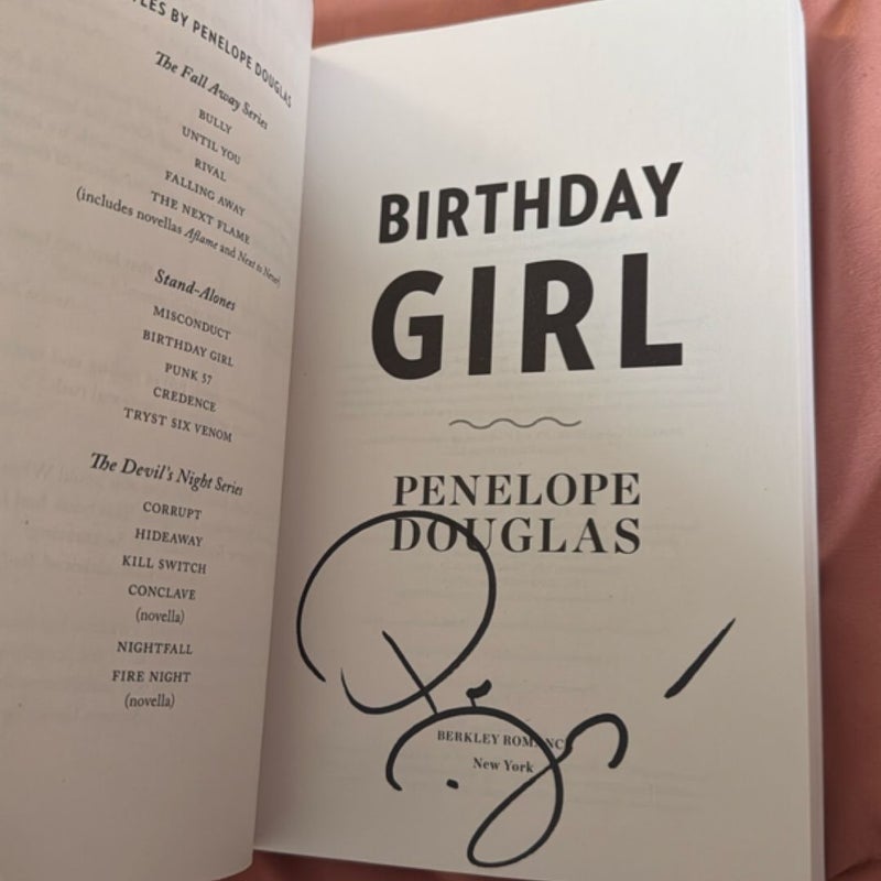 Birthday Girl -Signed
