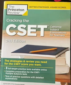 Cracking the CSET (California Subject Examinations for Teachers), 2nd Edition