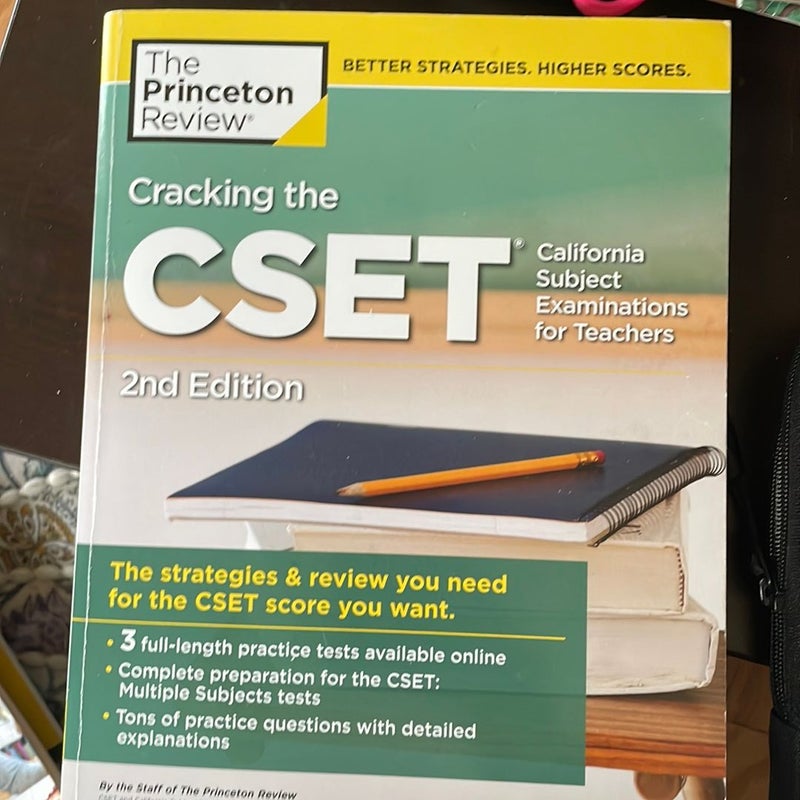 Cracking the CSET (California Subject Examinations for Teachers), 2nd Edition