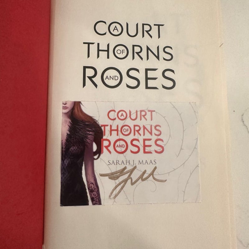 A Court of Thorns And Roses deals ACOTAR ACOMAF First Edition First Print 1/1 OG Cover