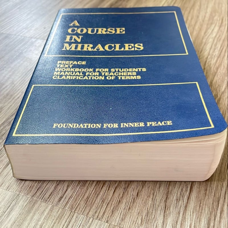 A Course In Miracles