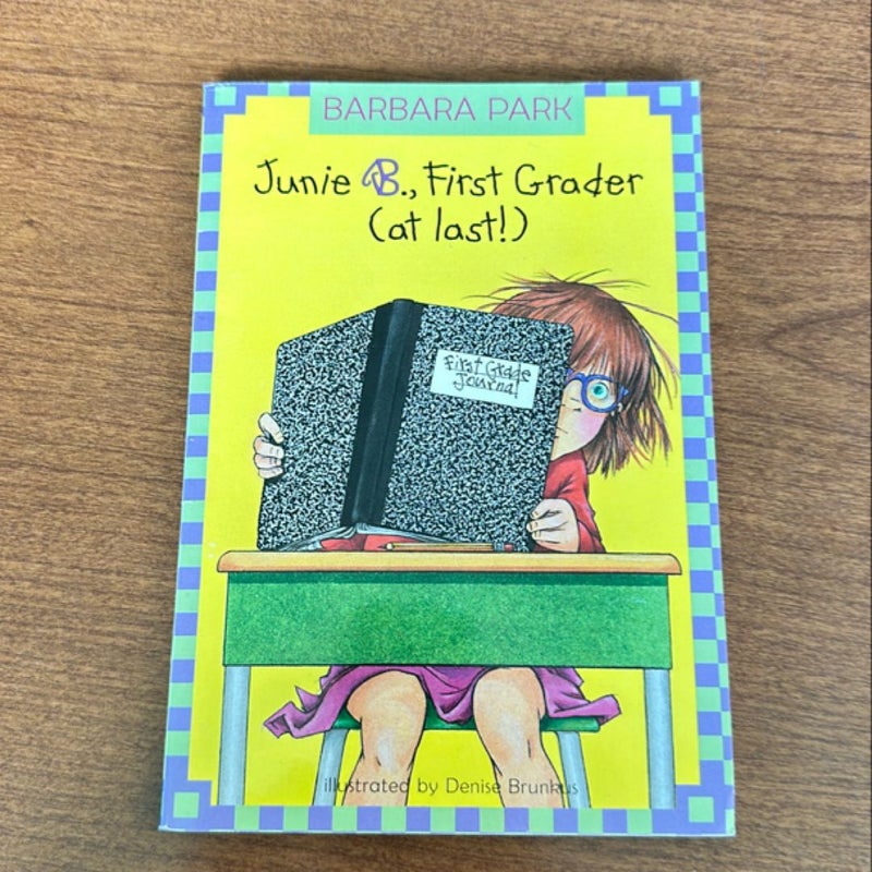 June B., First Grader (at last!)