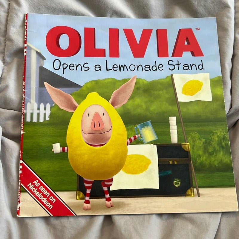 OLIVIA Opens a Lemonade Stand 