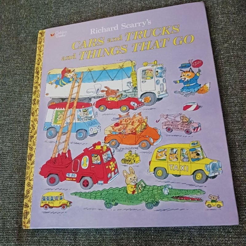 Richard Scarry's Cars and Trucks and Things That Go