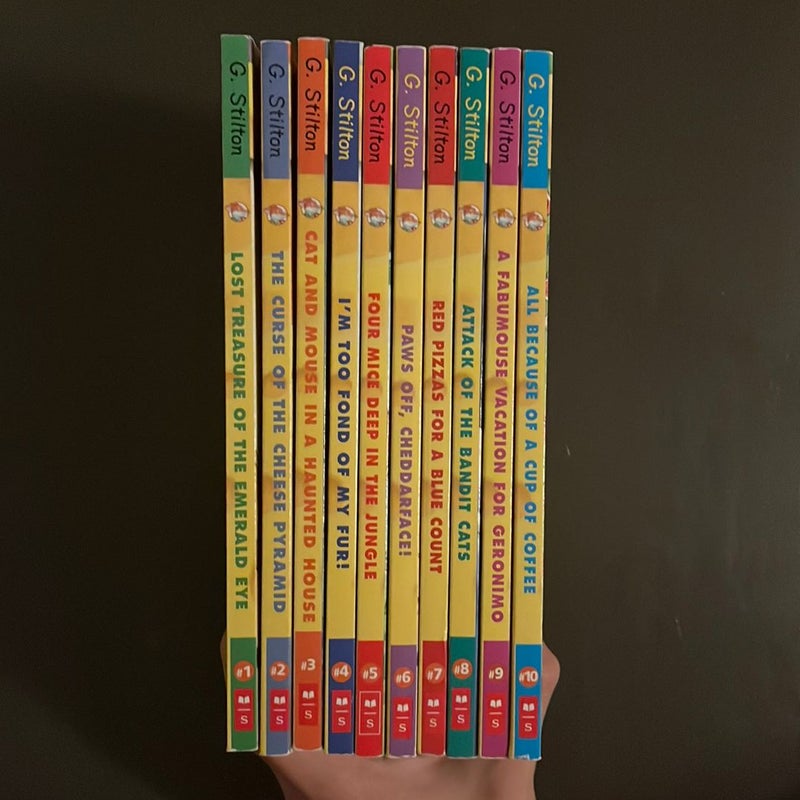 Geronimo Stilton - Set of 10