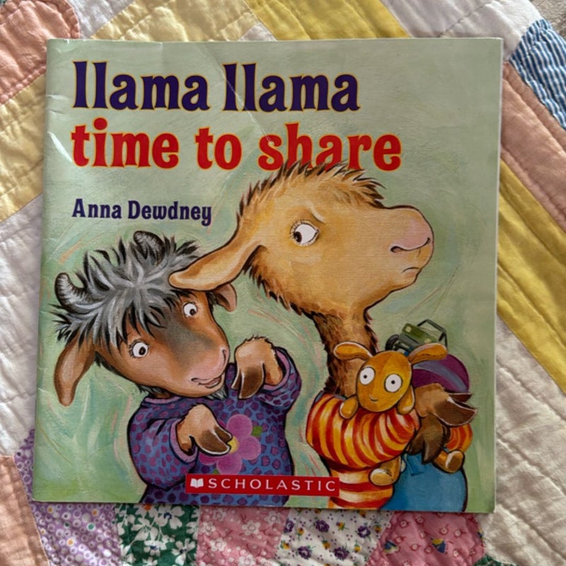 Llama Llama time to share