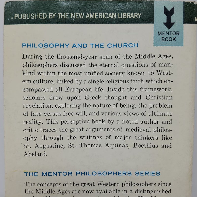 The Medieval Philisophers: The Age of Belief