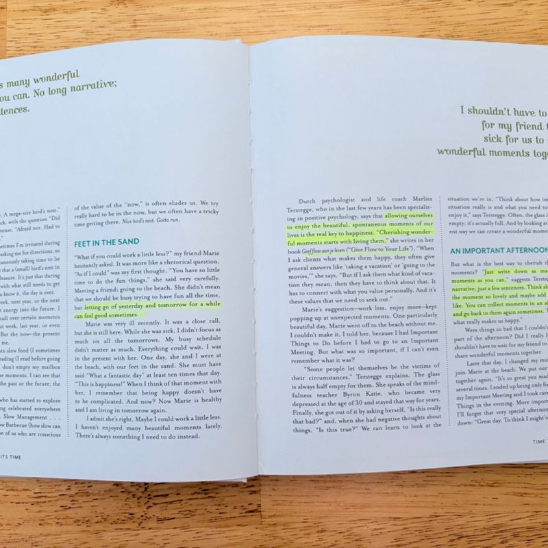 A Book That Takes Its Time