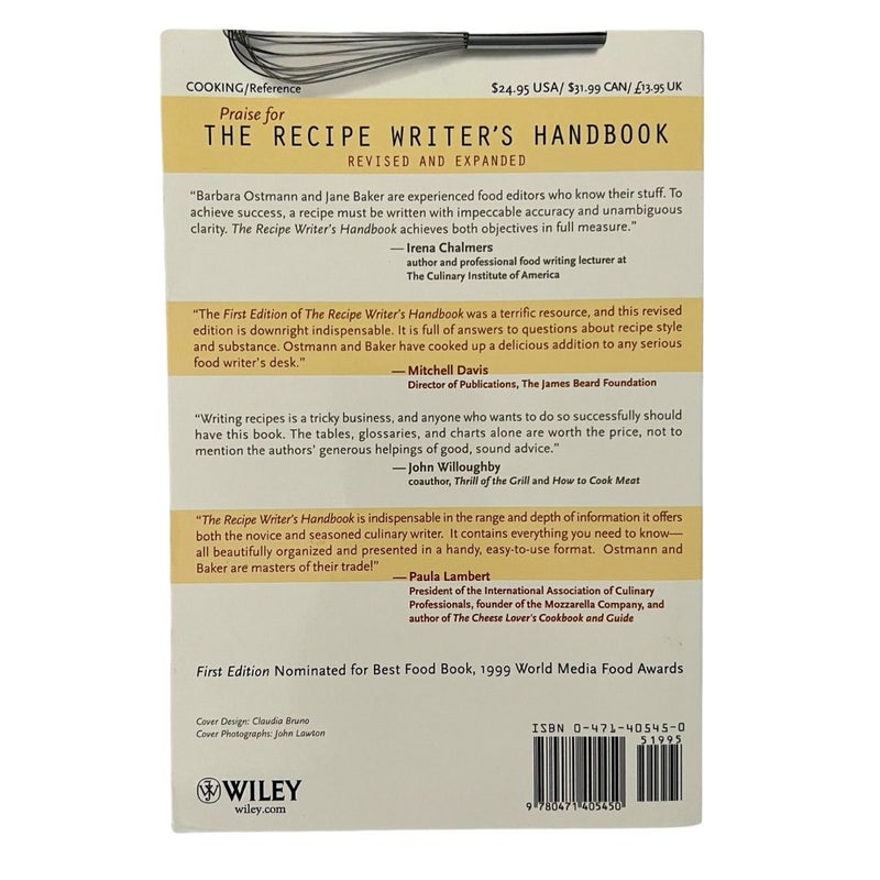 The Recipe Writer's Handbook