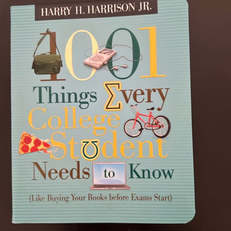 1001 Things Every College Student Needs to Know