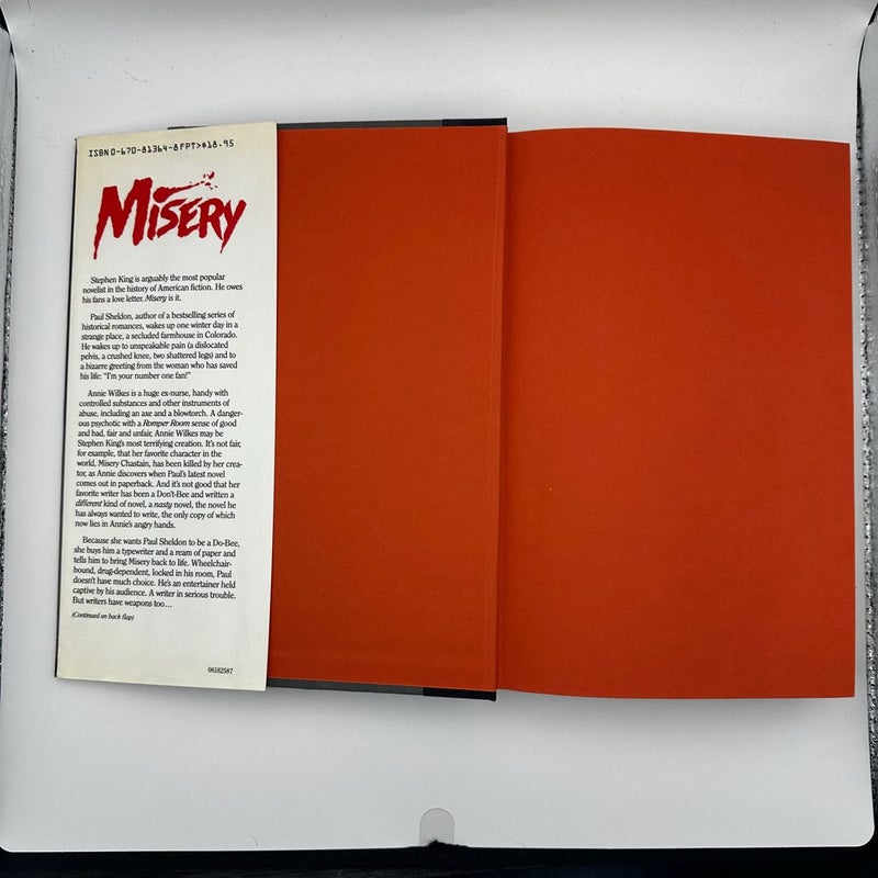 Misery (1st edition 1st print $18.95)