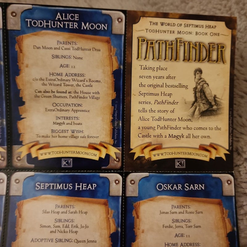 TodHunter Moon Books 1 & 2 with collector cards