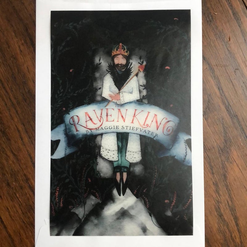 The raven king page overlay