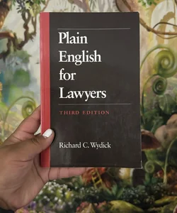 Plain English for Lawyers 