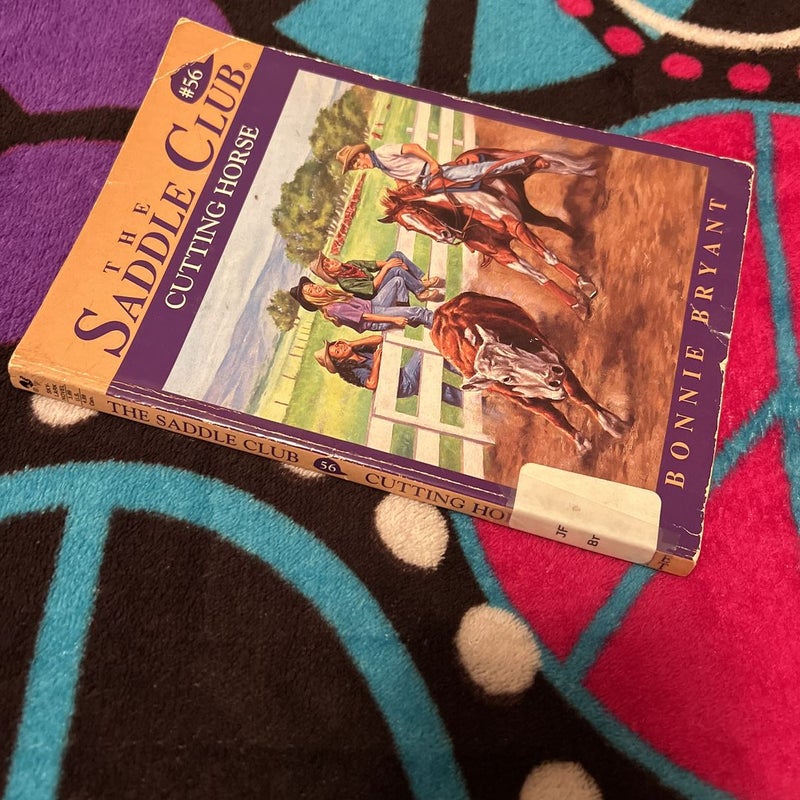 Cutting Horse (The Saddle Club, Book 56)