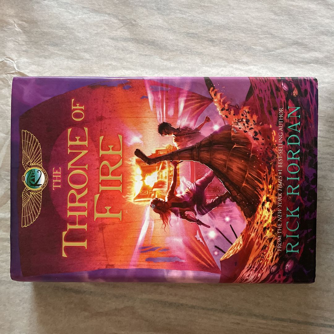 Throne of Fire (Kane Chronicles)