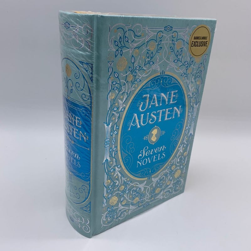 Jane Austen Seven Novels Leather Bound Collectors Edition 