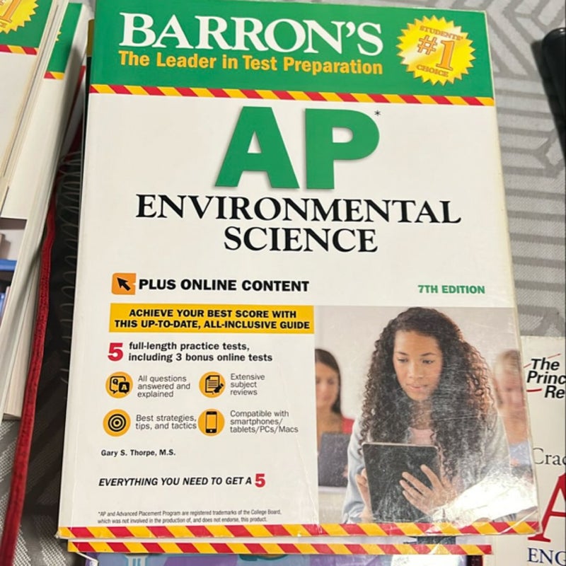 Barron's AP Environmental Science with Online Tests