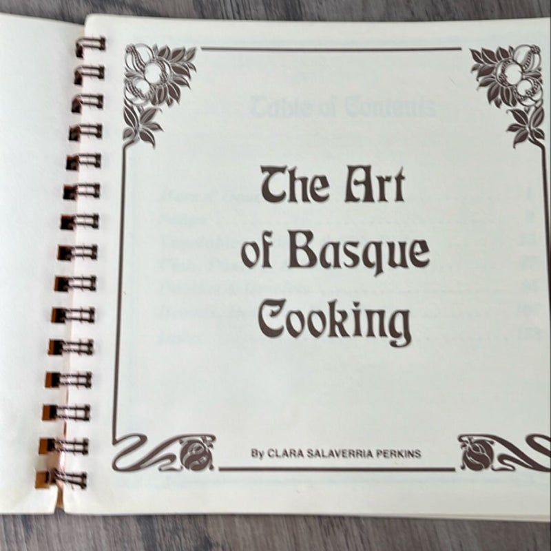 The Art of Basque Cooking