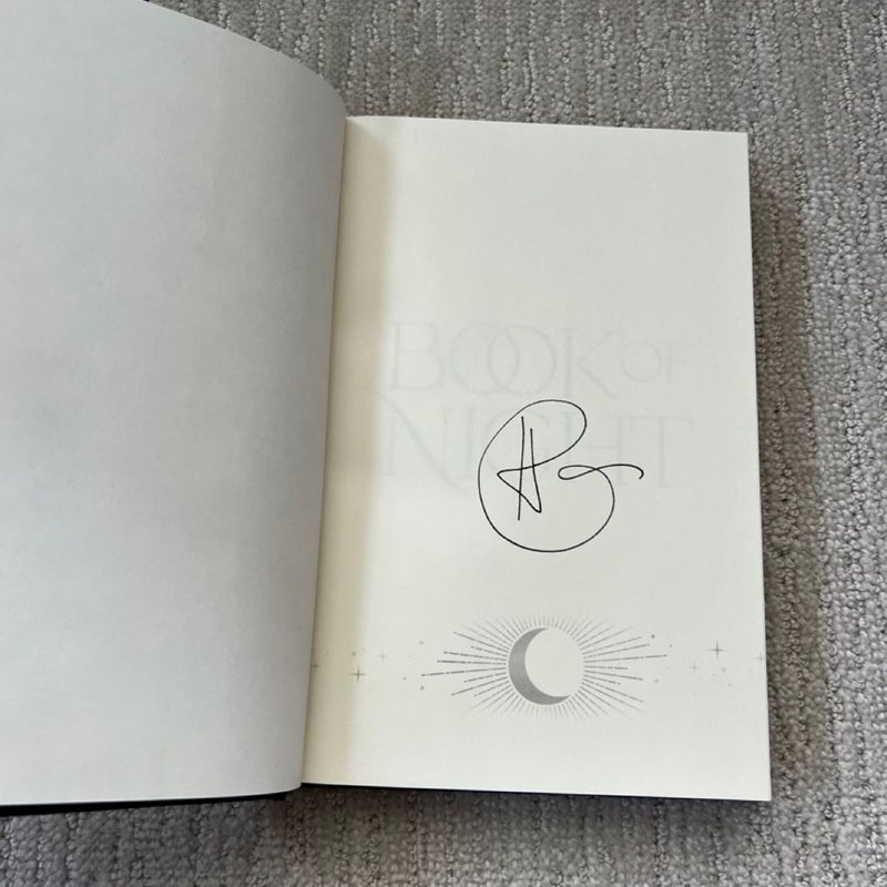 Book of Night SIGNED First Edition