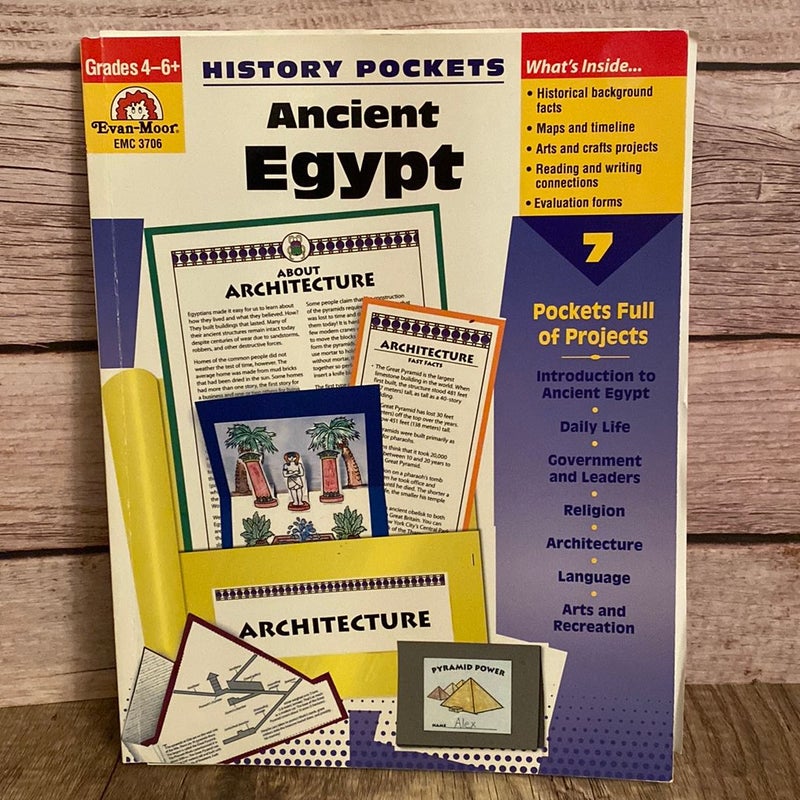 Ancient Egypt Activity Pack Bundle (5 books + 1 magazine freebie)