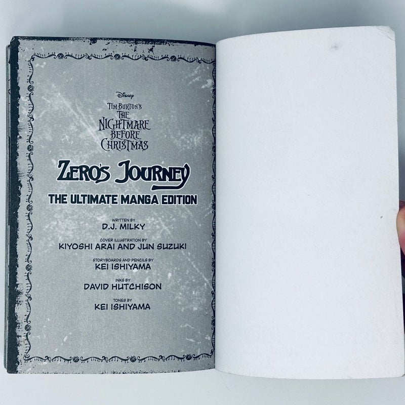 Disney Manga: Tim Burton's the Nightmare Before Christmas: Zero's Journey - Ultimate Manga Edition