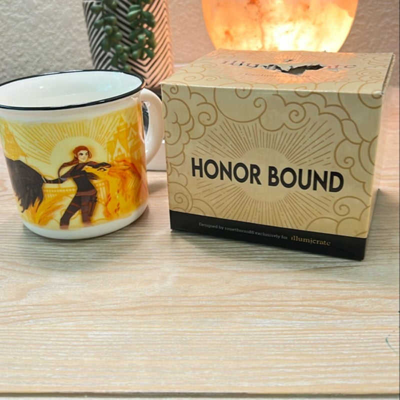 Fourth Wing Honor Bound mug by Illumicrate