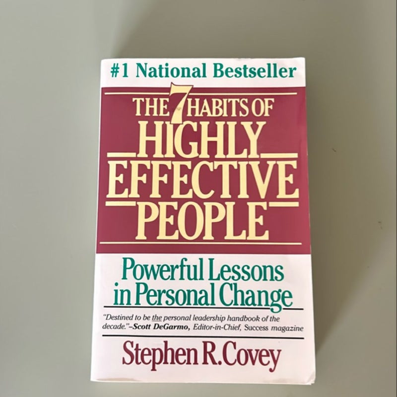 The Seven Habits of Highly Effective People