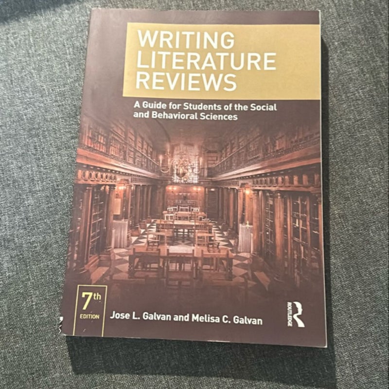 Writing Literature Reviews