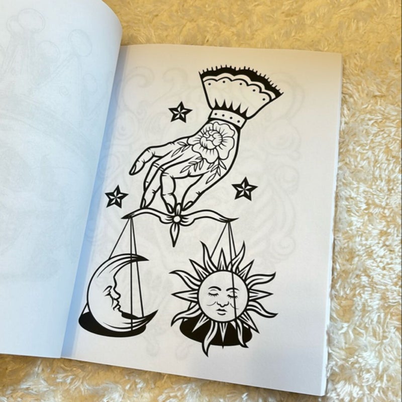 Ultimate Tattoo Coloring Book