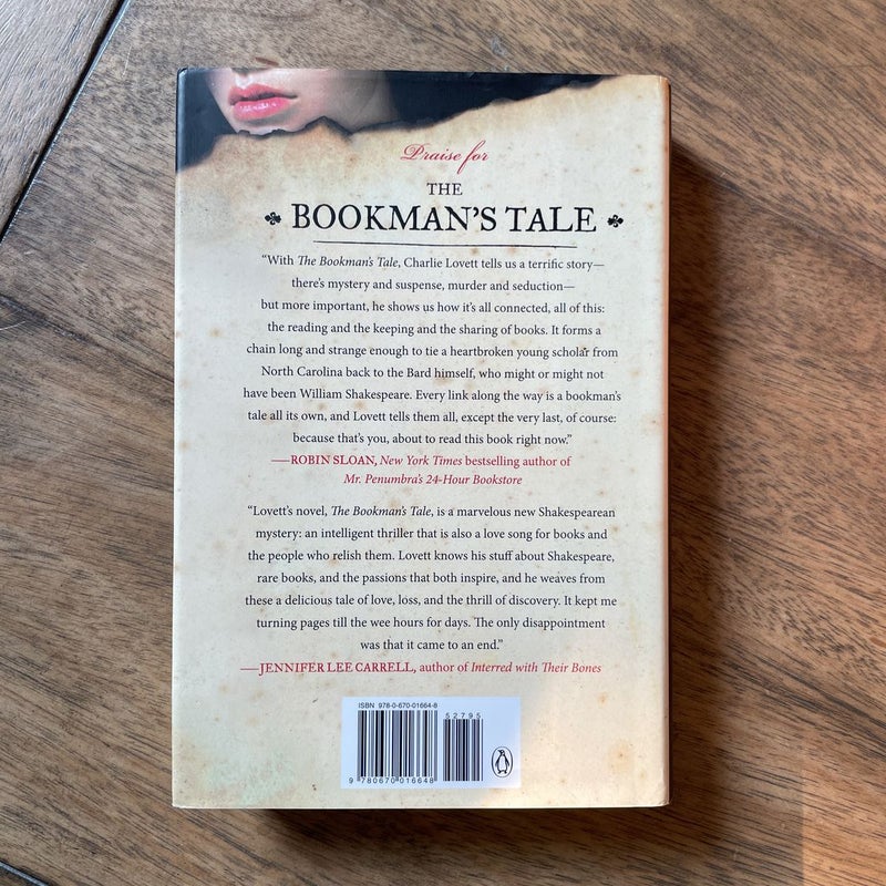 The Bookman’s Tale