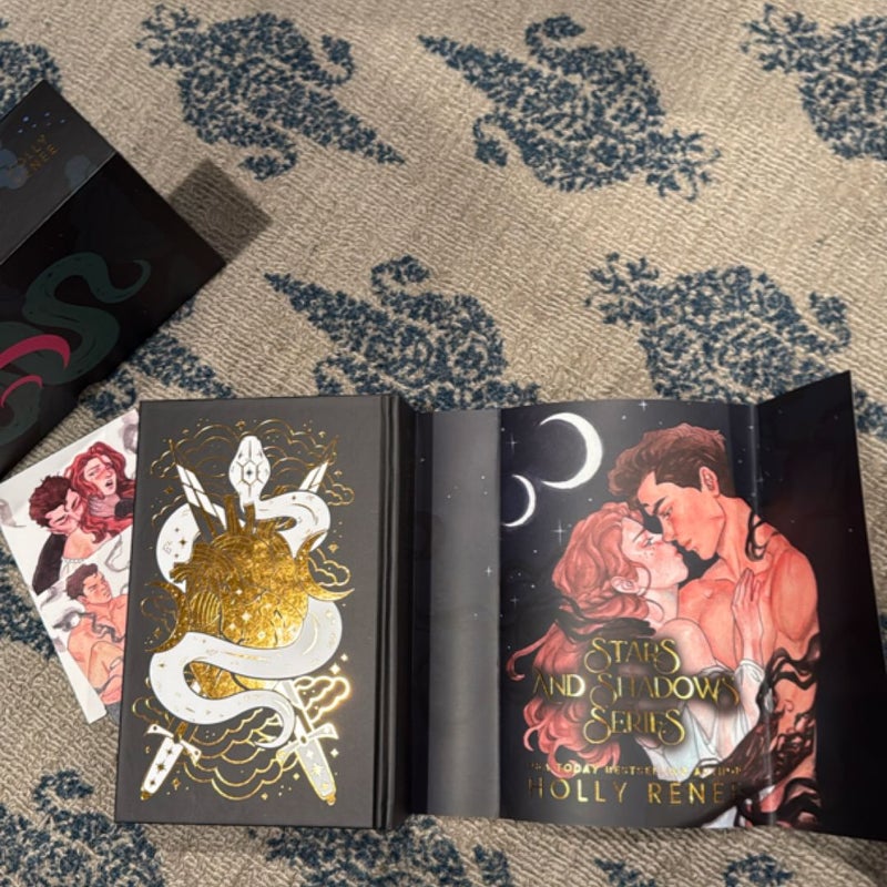 Signed Stars and Shadows Series Omni by Holly Renee and 2 prints