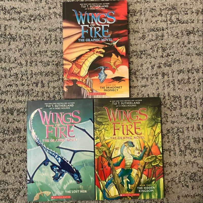 Wings of Fire The Graphic Novels Books 1-3