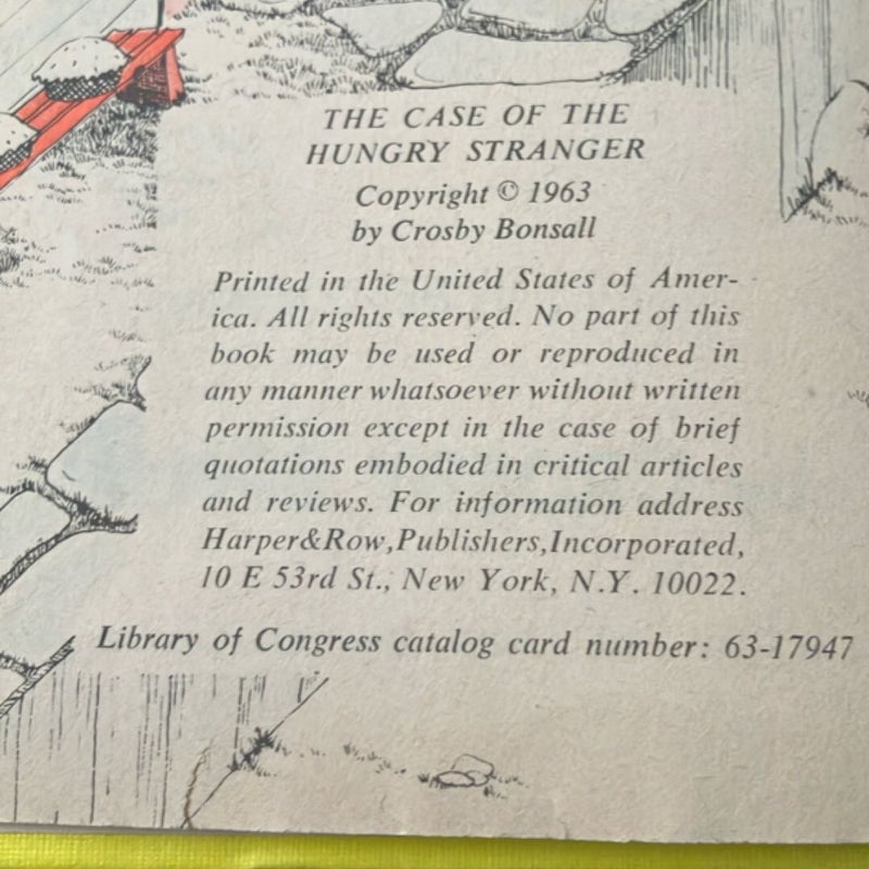 The Case of the Hungry Stranger