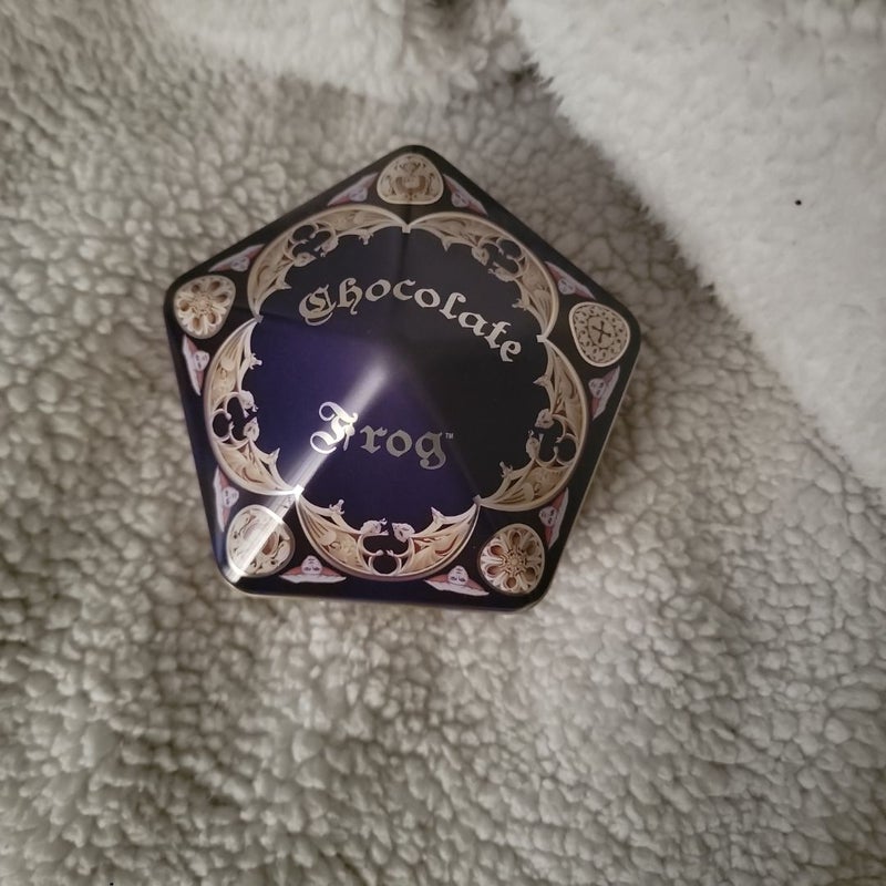 Chocolate Frog Tin Box with cards