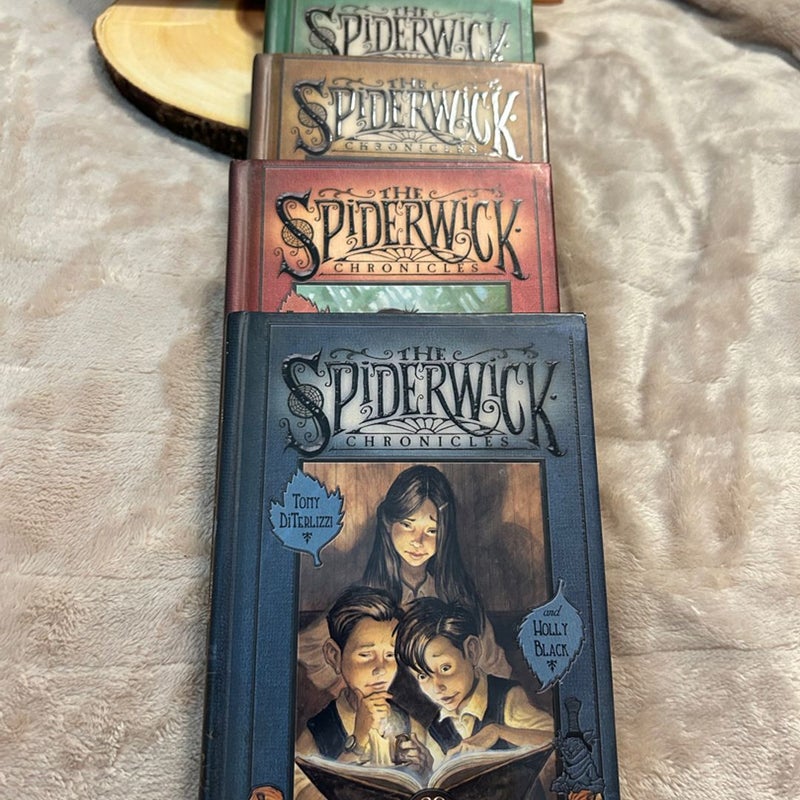 The Spiderwick Chronicles First Edition Hardcovers 1990 Volumes 1-5